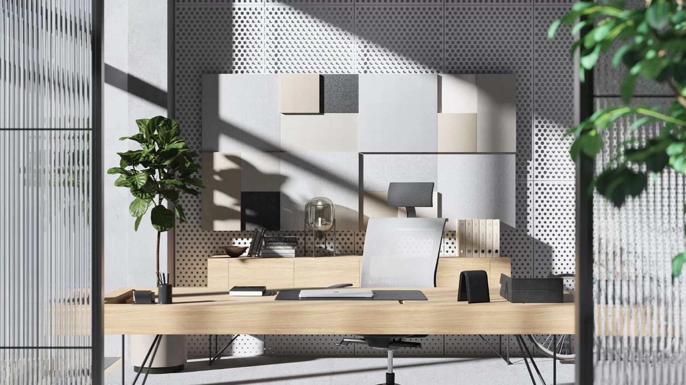 AIR Executive cabinet, AA - Oak veneer, A - Black